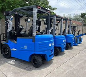 聚力低碳 精诚合作|比亚迪叉车携手中来股份“追光逐梦”