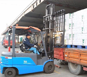 比亚迪叉车应用案例之啤酒行业